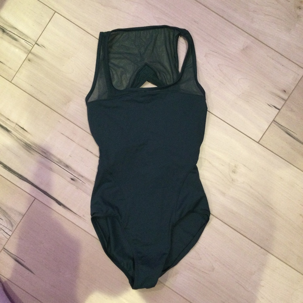 Bloch green dance leotard
